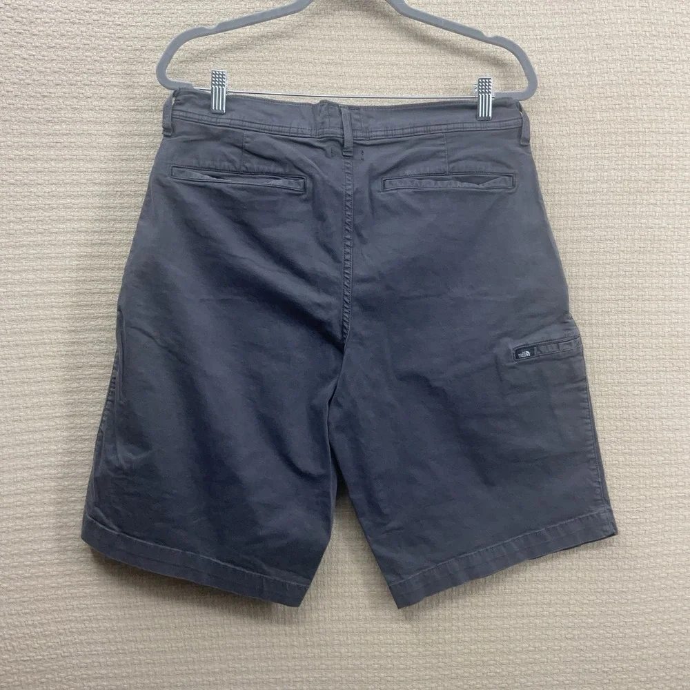 Vintage The North Face Chino Shorts Men's 34Long Gray Outdoor Hiking Pockets Y2K